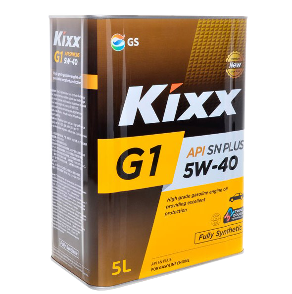 Моторное масло KIXX G1 SN PLUS 5W40, 5л